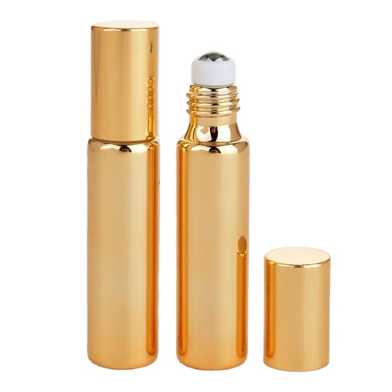 Mini Custom 3Ml 6Ml Packaging Crystal Roll-On Roller Roll On Glass Perfume Bottle With Rollerball Roller Ball