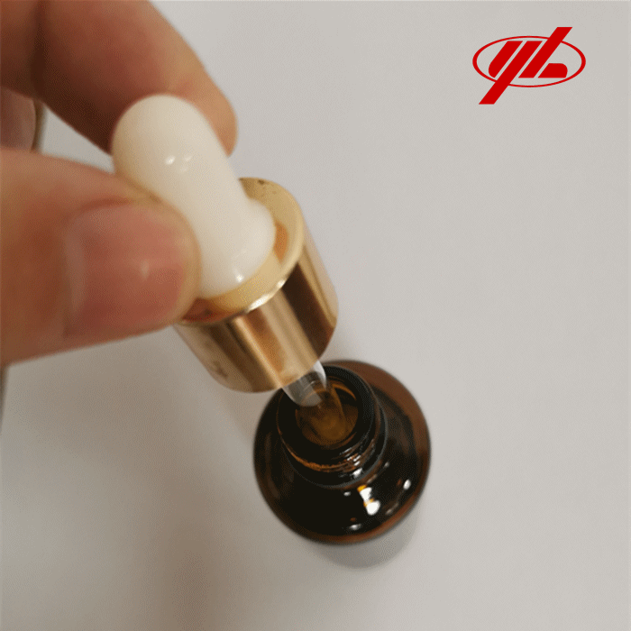 Mini Empty Amber Bottle 1ml 2ml 3ml 5ml Essential Oil Bottle Small Glass Vials