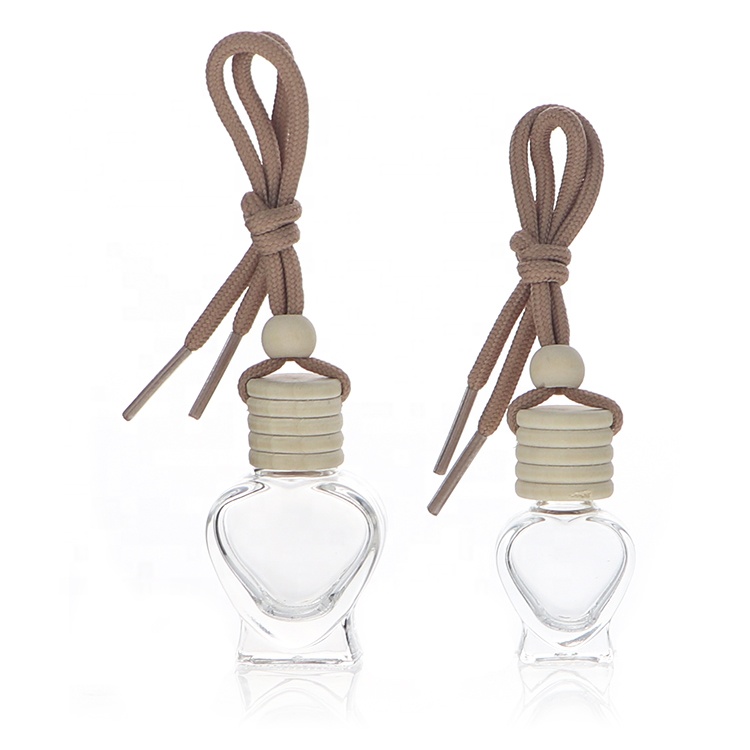 Mini Empty Hanging Diffuser Glass Bottle Clear Nail Polish Bottle Spray Atomizer Perfume Bottles
