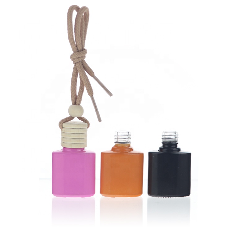 Mini Empty Hanging Diffuser Glass Bottle Clear Nail Polish Bottle Spray Atomizer Perfume Bottles