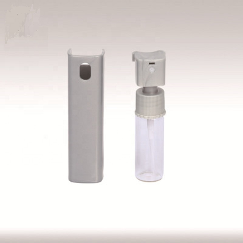 Mini Empty Refillable Square Makeup Cosmetic Essential Oils Glass Mist Spray Bottles
