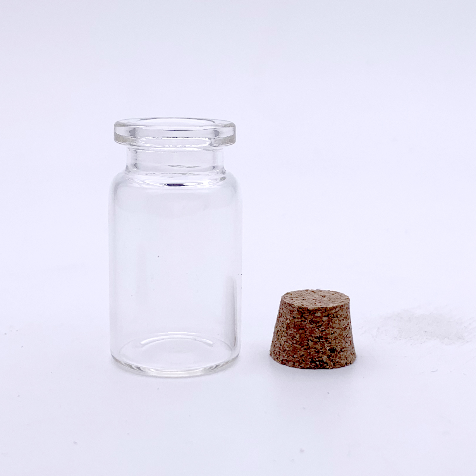 Mini Glass Jars Bottle with Cork DIY Craft Favor