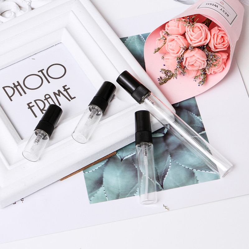 Mini Perfume Sample 2ML3ML5ML10ML Small Testers Spray Perfume Empty Glass Bottles