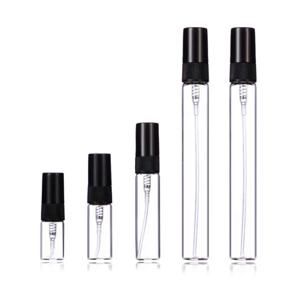 Mini Sample Size 2 Oz 1Ml 2Ml 2 Ml 3 Ml 3Ml 5 Ml 6Ml 8Ml 8 Ml 10 Ml 10Ml Empty Glass Bottle Vials For Perfume