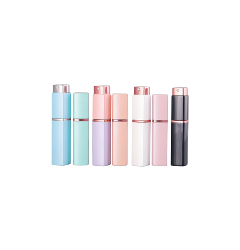 Mini Shell Travel Pocket Aluminium Twist Refill Empty Perfume Atomizer Spray Bottle 5ML Perfume Bottle