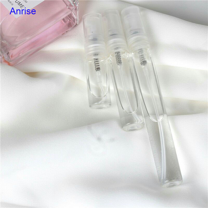 Mini Size 2ml 3ml 5ml 10ml Clear Glass Vial Perfume Spray Atomizer Sample Bottle