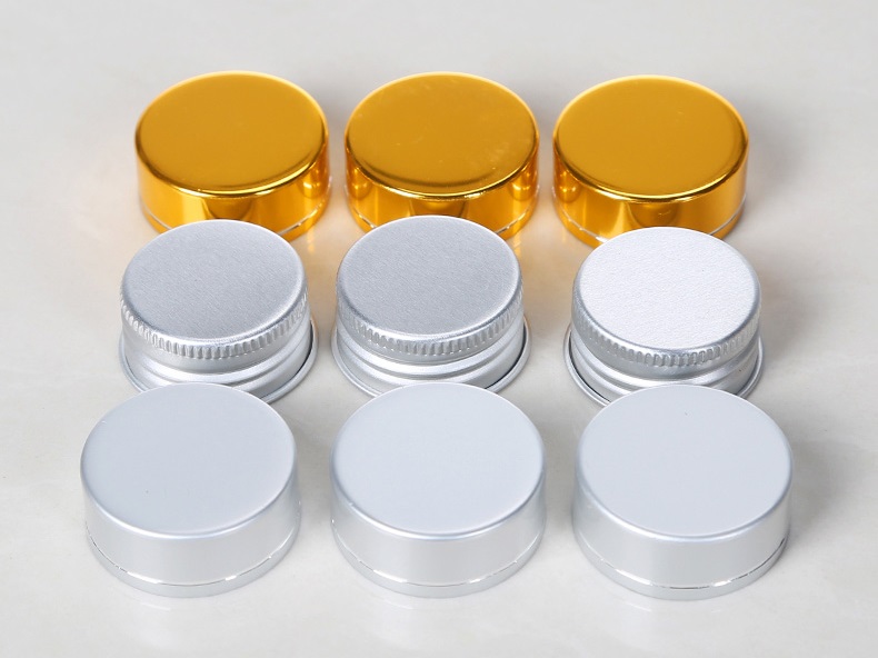 Mini Test Borosilicate Tube Glass Bottle WIth Cork And Aluminum Cap