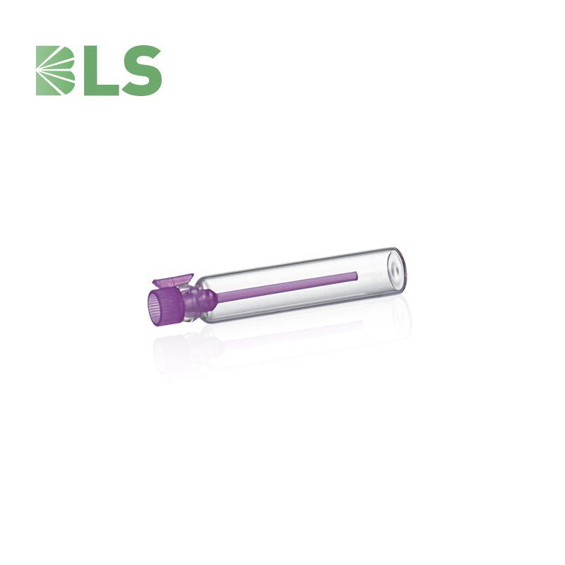 Mini customized 2ml vial of perfume spray glass bottle