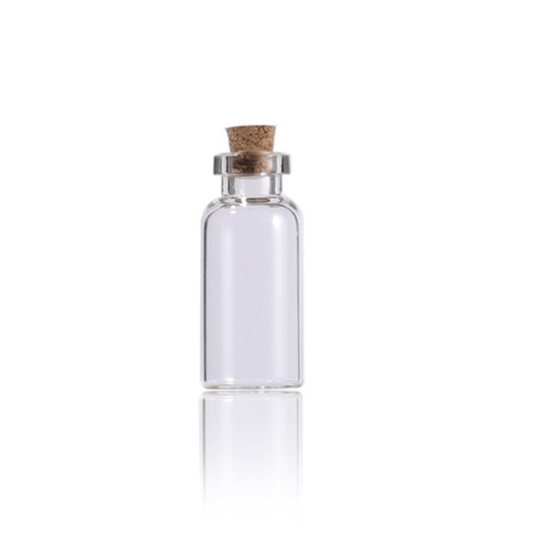 Mini drift bottle 5ml Wishing bottle 18 x 40 cork glass jewelry bayonet sample bottle Amazon Supply