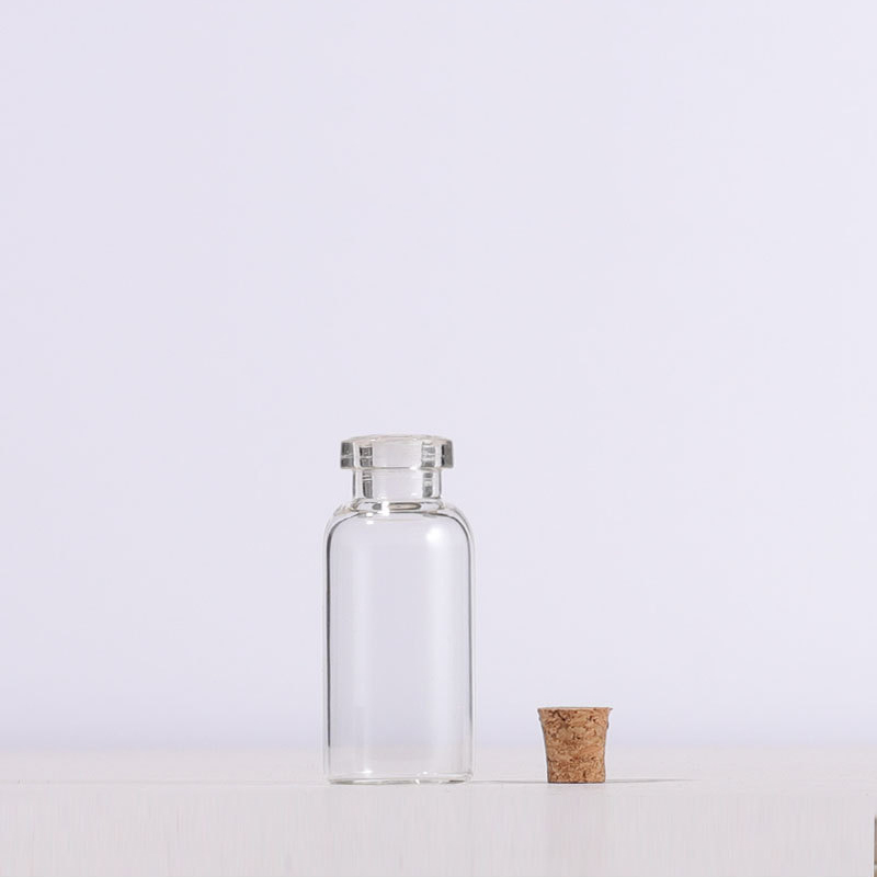 Mini drift bottle 5ml Wishing bottle 18 x 40 cork glass jewelry bayonet sample bottle Amazon Supply