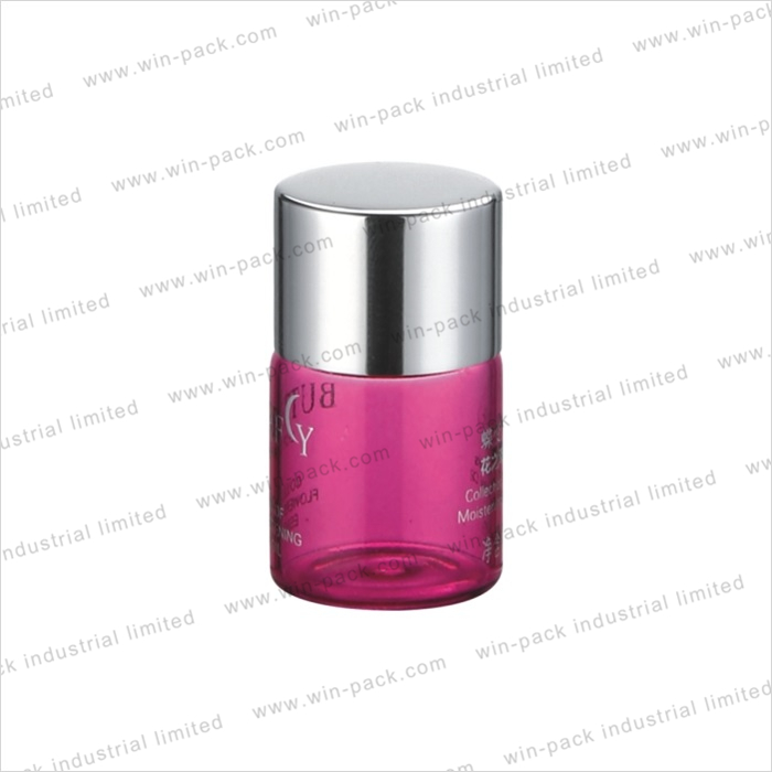 Mini glass test cosmetic tube container 10ml clear glass bottles for essential oils