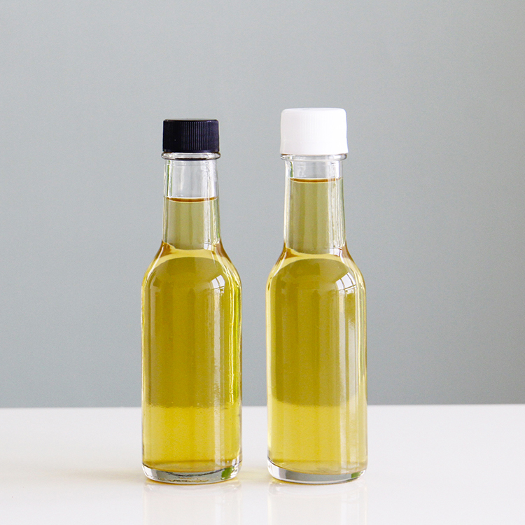 Mini glass wine bottle 150ml Glass Woozy Sauce Bottle