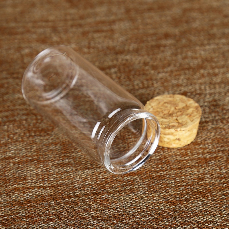 Mini glass wishing bottle 10ml 15ml 20ml 30ml 40ml Glass Bottle Cork