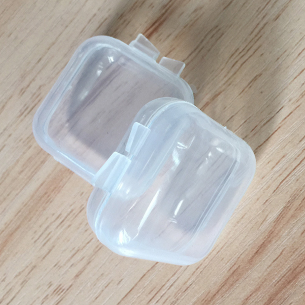 Mini plastic square Storage Box for Fish hook, earplug box, Jewelry Capsule box