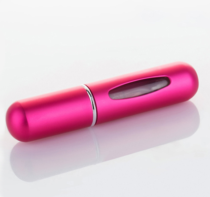 Mini refillable travel pocket Aluminum glass 5ml 8ml 10ml 12ml Atomizer Spray perfume empty bottle