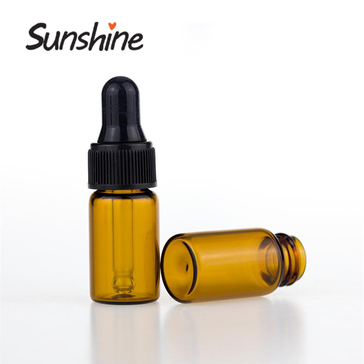 Mini sample 2ml glass dropper bottle with small quantity wholesale