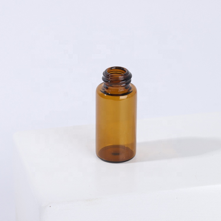 Mini sample vials amber clear glass dropper bottle 1ml 2ml 3ml 5ml for essential oil