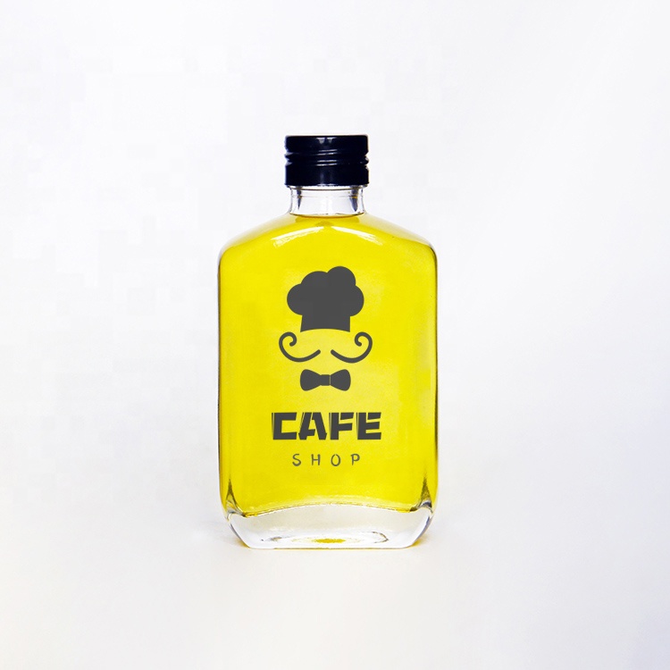 Mini wine bottle 100ml glass sample malt liquor beverage bottle for alcohol drink