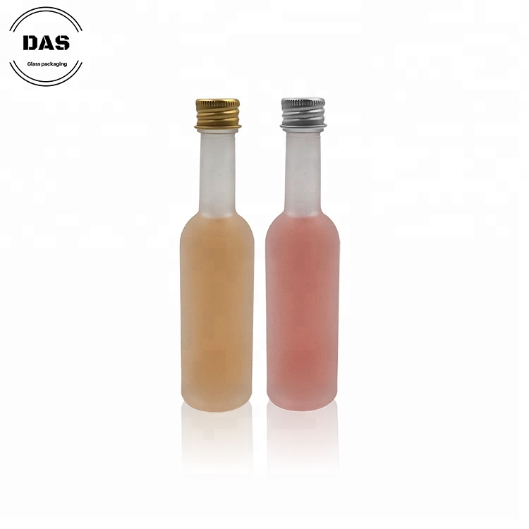 Miniature  Bottles 50ML Mini Liquor Bottles for Airplane Travel for Wedding Favors