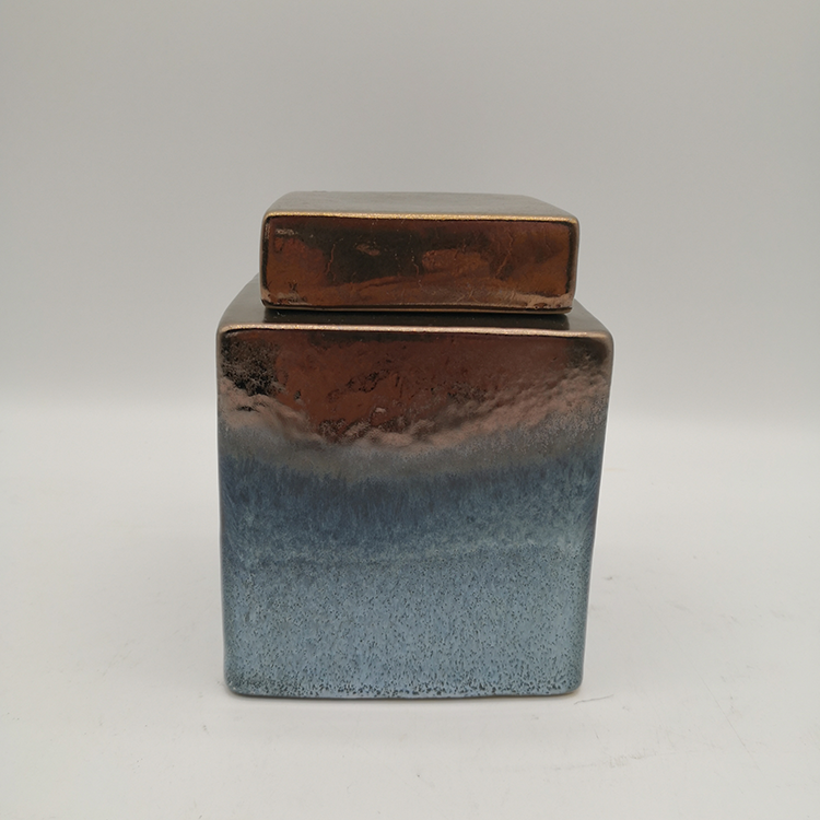 Modern Design Custom Luxury Canisters Tea Coffee Sugar Matteceramic Food Storage Jar With Lid