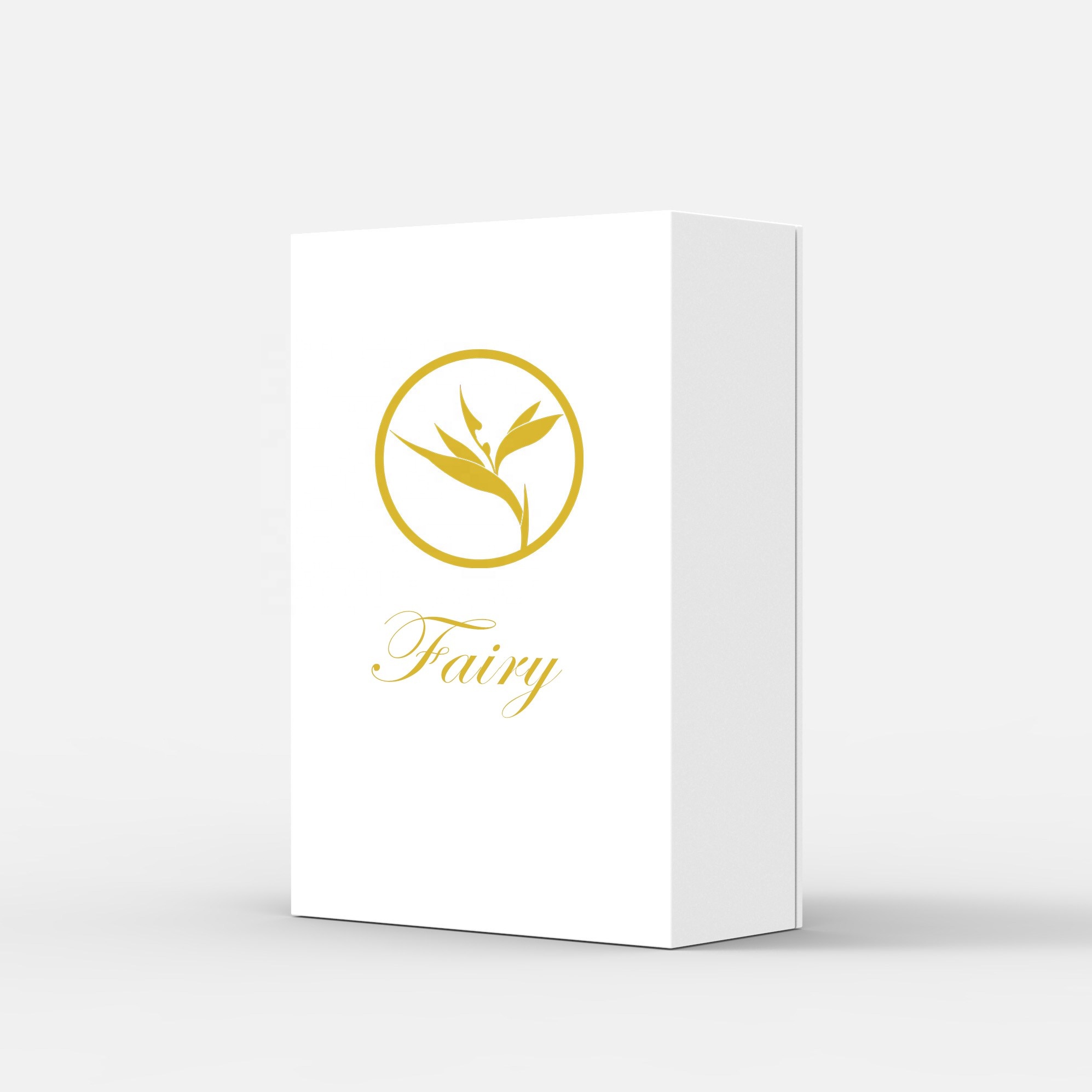 Modern design 100ml luxury glass empty perfume bottle with gift box