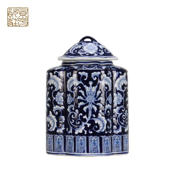 Modern fashion living room decorations ceramic canister price