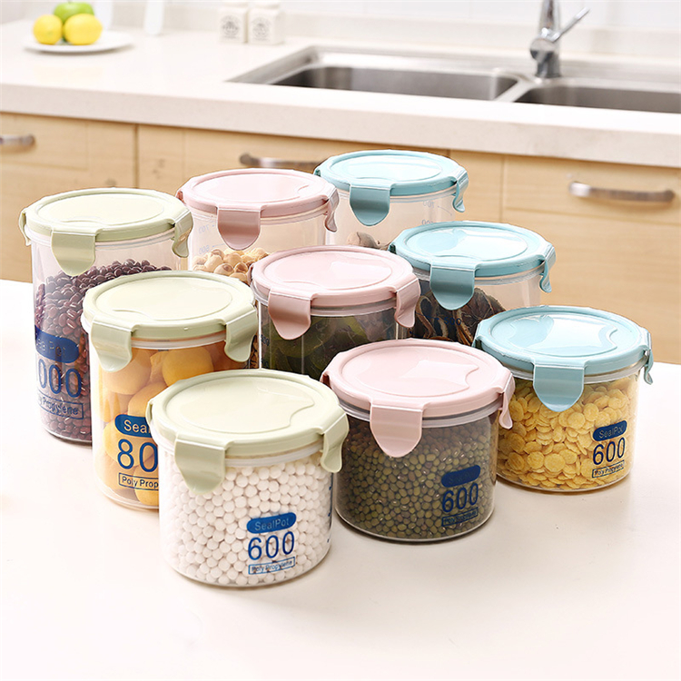 Modern simplicity Airtight Storage Vacuum Kitchen Food Storage Canisters