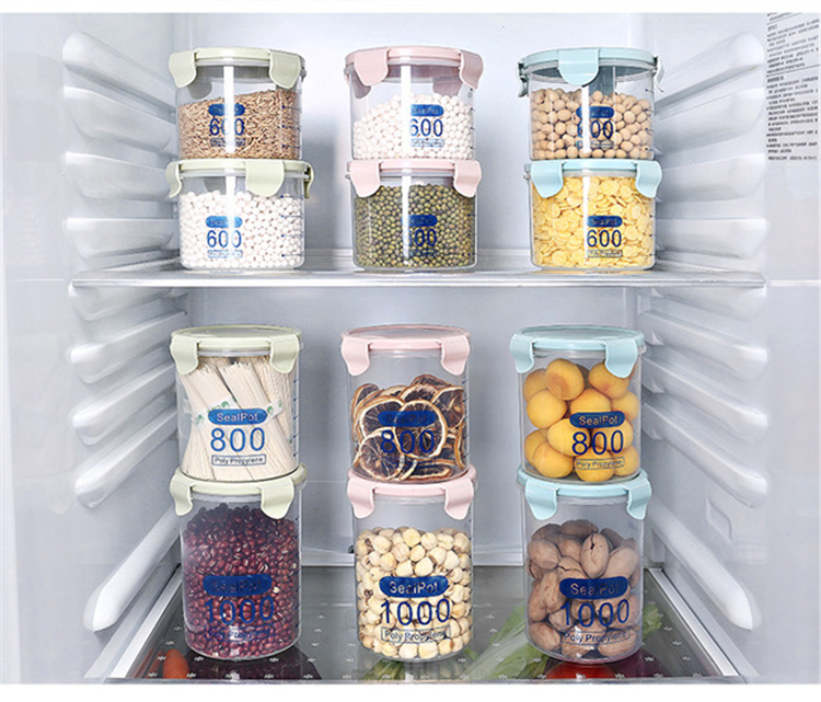Modern simplicity Airtight Storage Vacuum Kitchen Food Storage Canisters
