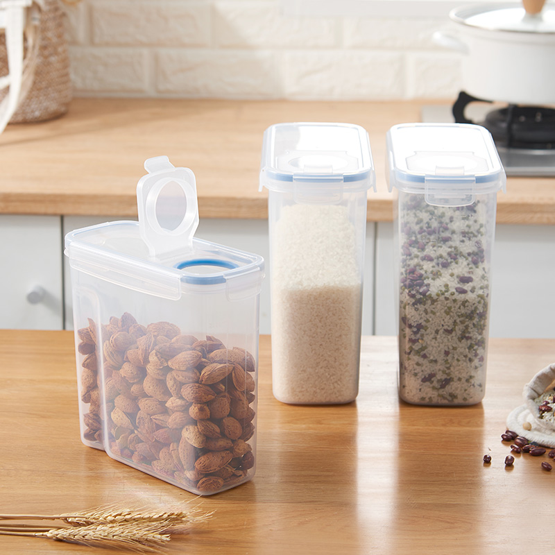 Moistureproof cereal keeper food container plastic storage container