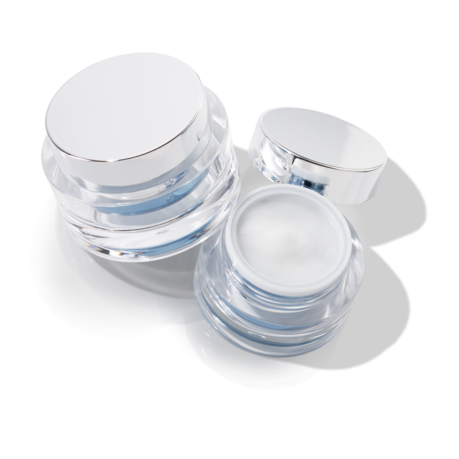 Moisturiser container 15g/20g/30g/40g/45g/50g for lotion or lip moisturizer