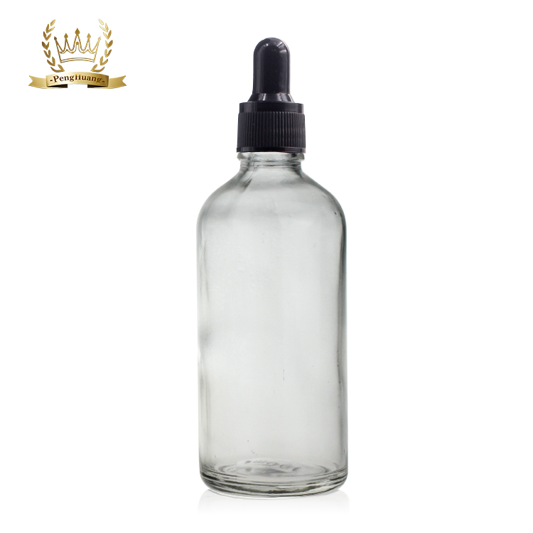 Most Popular 100ml Brown Blue Clear Glass Serum Bottle With Dropper