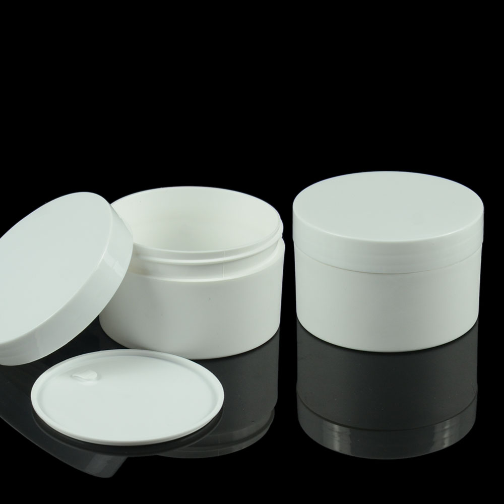 Most Popular Cosmetic Cream Containers Empty Skin Care Flat PP Cream Jar