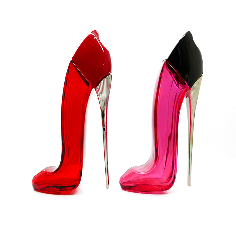 Most Popular Unique High-heeled shoes personalized Empty Perfume Glass Bottle 100ml