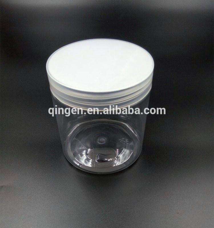 Most popular 1oz 2oz 3oz 4oz 8oz clear round pet plastic jar, food grade plastic container