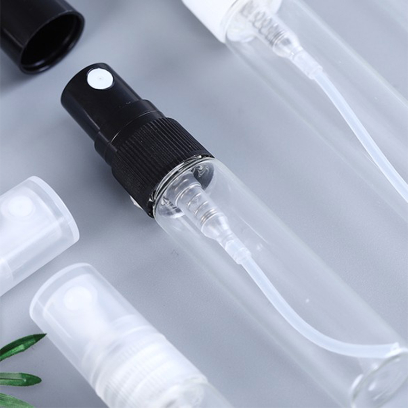 Most popular 2ml 3ml 5ml 10ml mini clear glass spray perfume bottle