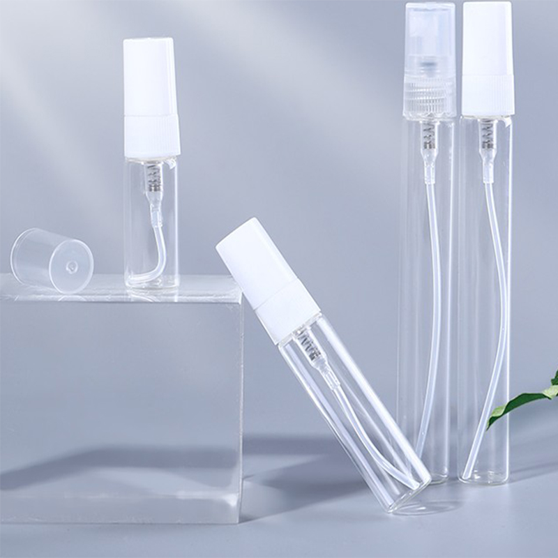 Most popular 2ml 3ml 5ml 10ml mini clear glass spray perfume bottle