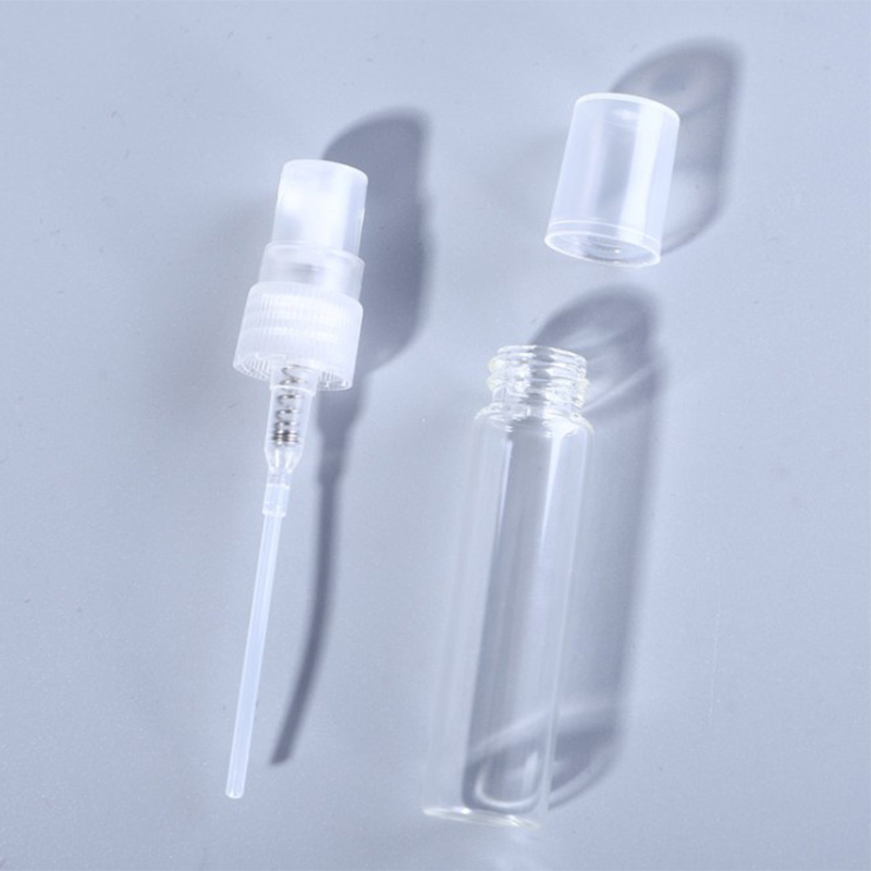 Most popular 2ml 3ml 5ml 10ml mini clear glass spray perfume bottle