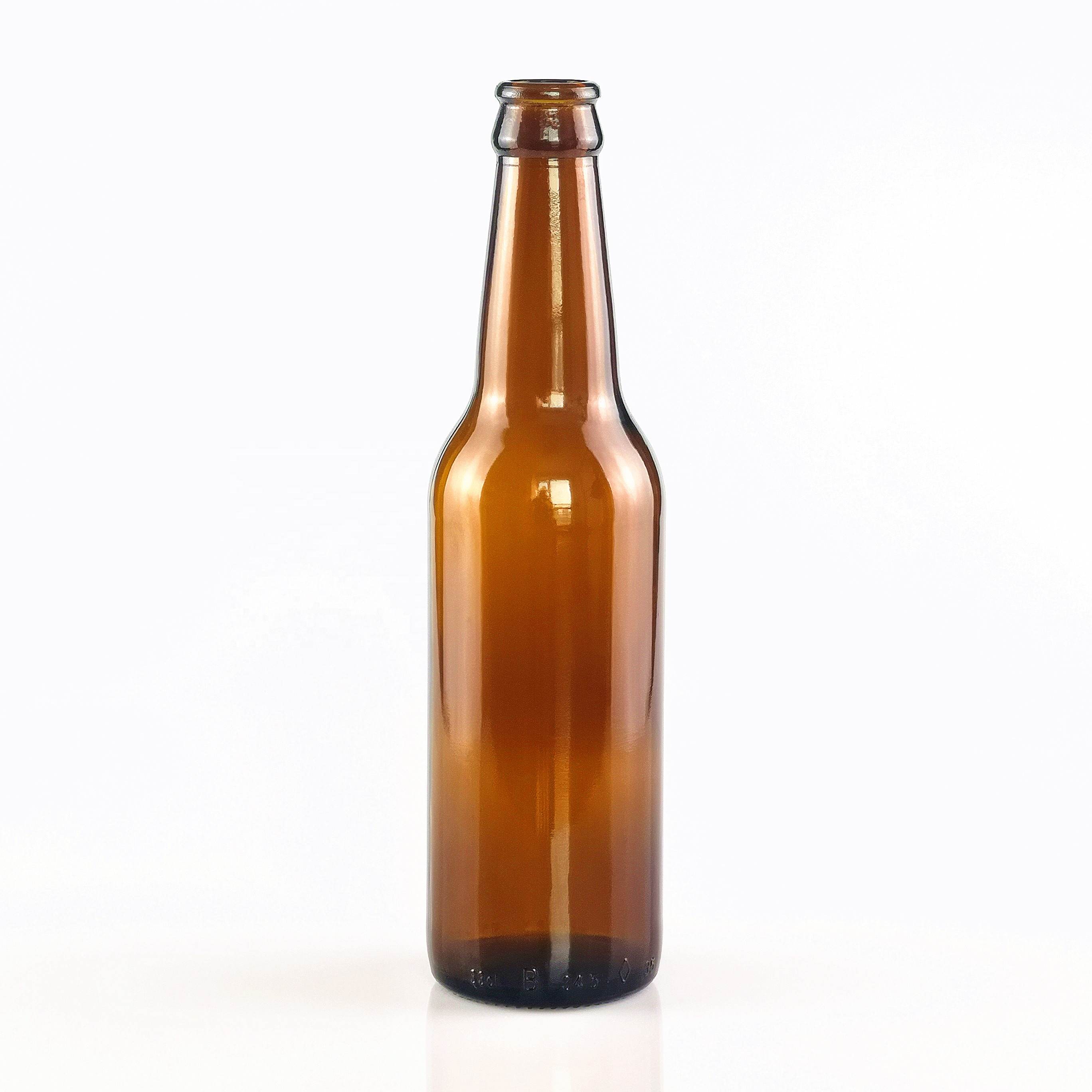Most popular custom amber 330ml brown beer bottles