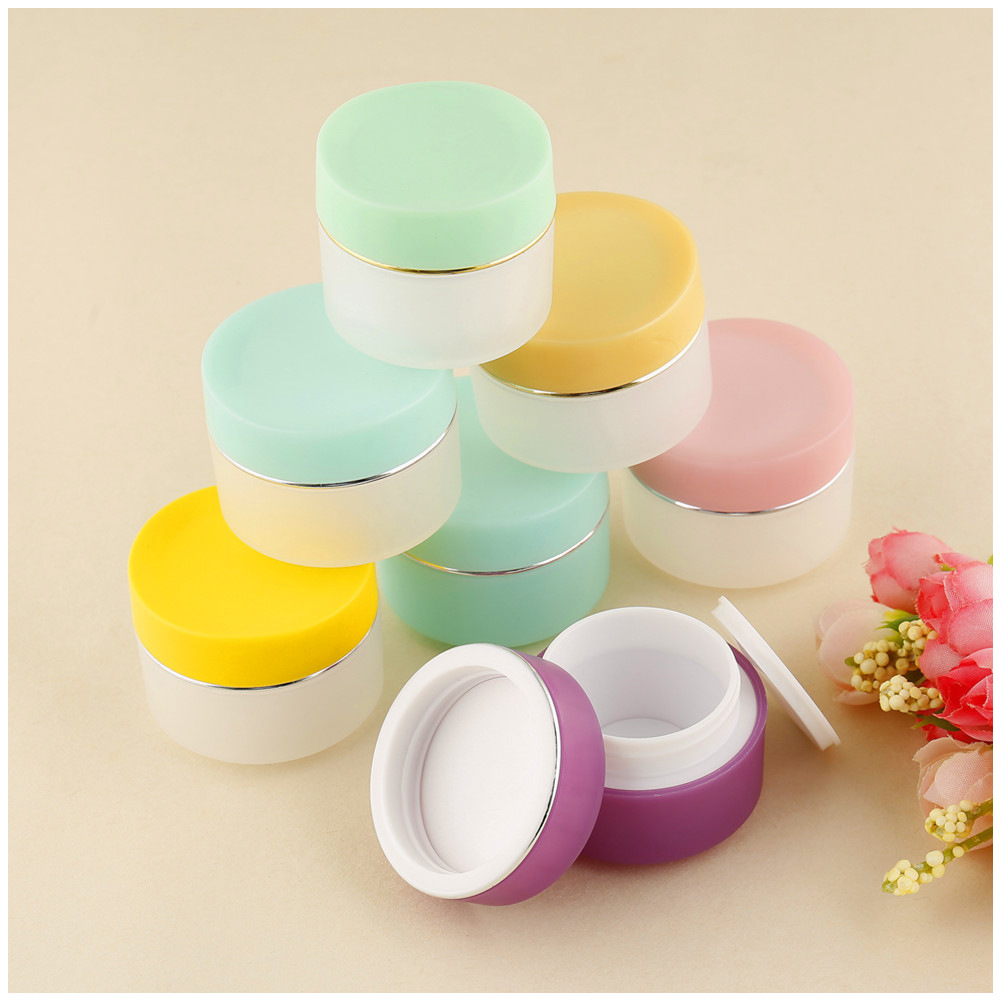 Multi Color 15g Jar Face Body Cream Mask Jars Scrub Lip Container Private Label Empty Lip Sugar Scrub Containers For Scrubs