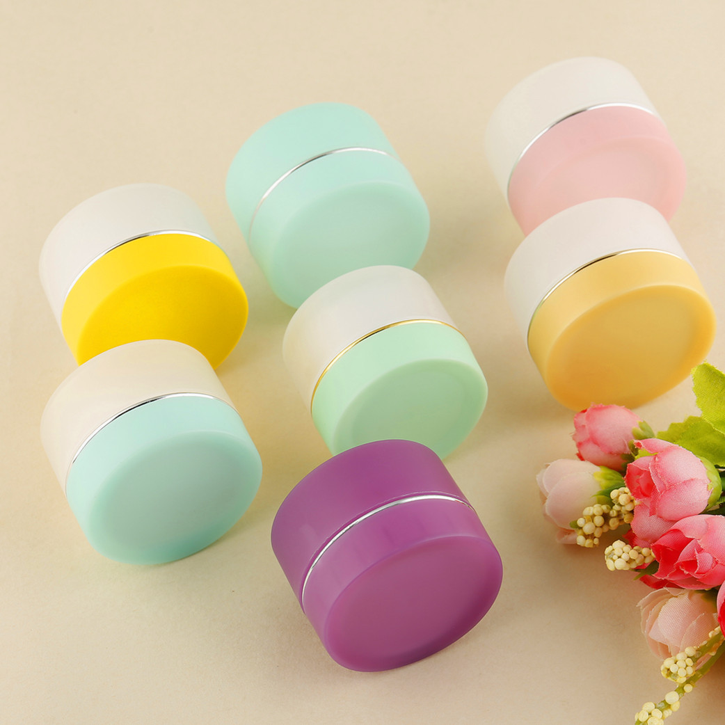 Multi Color 15g Jar Face Body Cream Mask Jars Scrub Lip Container Private Label Empty Lip Sugar Scrub Containers For Scrubs