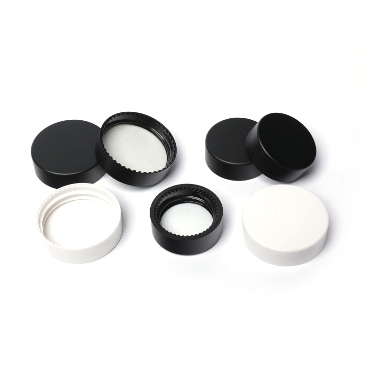 Multifunction customize 5g small cosmetics cream empty jar for skin care eye cream jars frosted glass jar with lid black cap