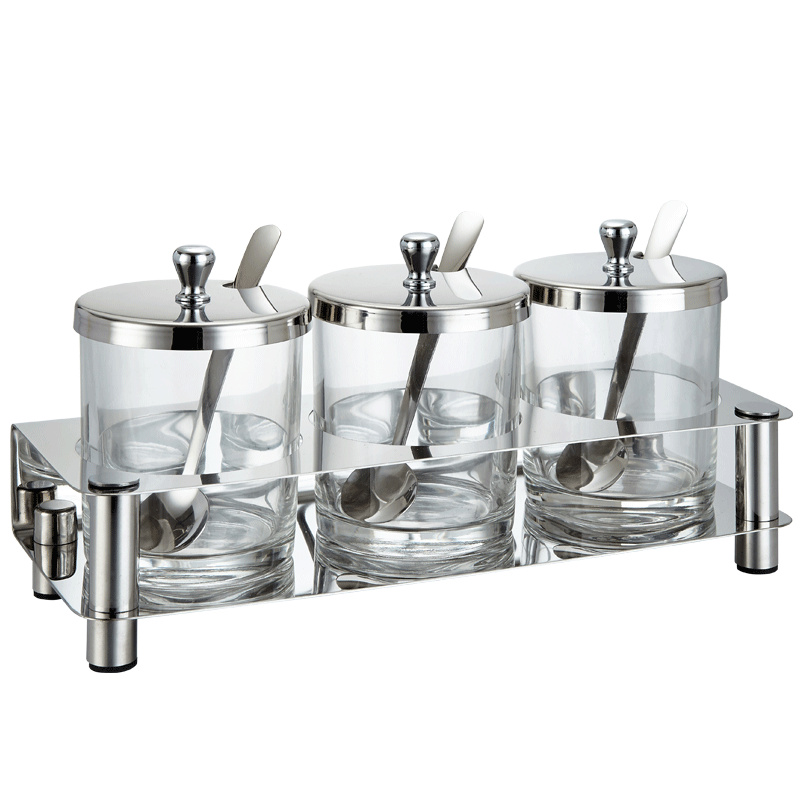 Multifunctional kitchen seasoning box set combination kitchen storage rack spice jar storage box