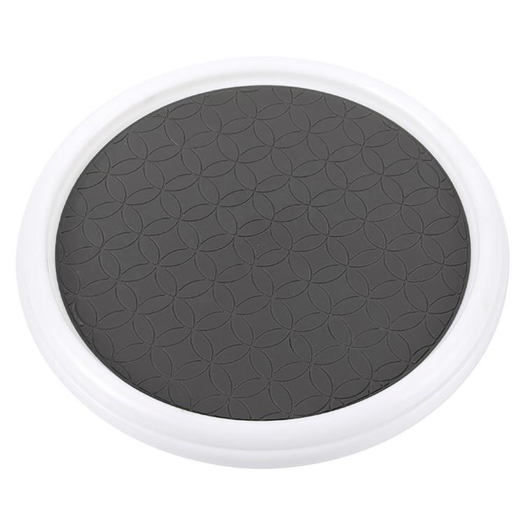 Multifunctional rotating kitchen condiment seasoning bottle fruit tray sorting storage 30cm round rotating rack