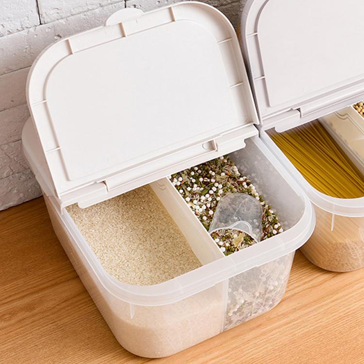 Multifunctional storage box insect-proof moisture-proof sealed rice box plastic food storage container sealed food cereal box