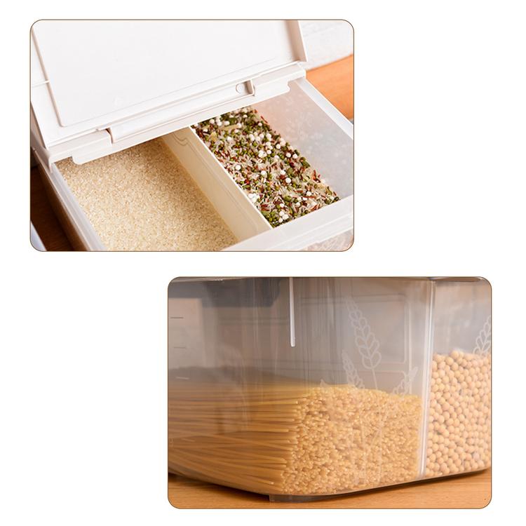 Multifunctional storage box insect-proof moisture-proof sealed rice box plastic food storage container sealed food cereal box