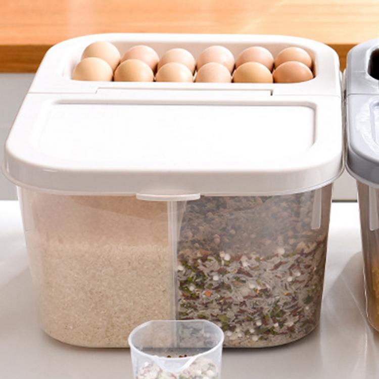 Multifunctional storage box insect-proof moisture-proof sealed rice box plastic food storage container sealed food cereal box