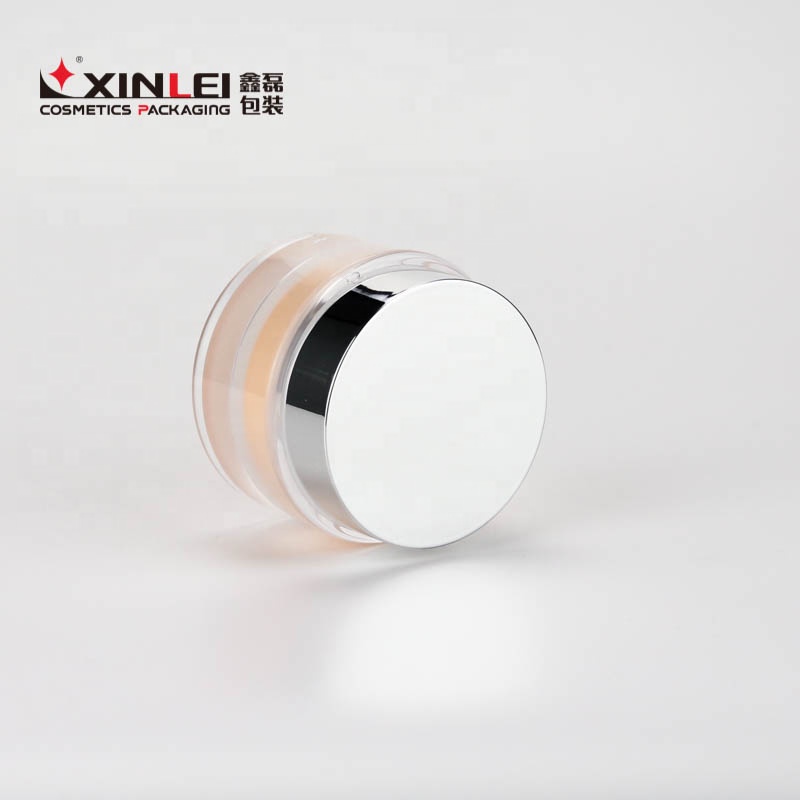 Multigauge plastic acrylic skin care empty luxury cosmetics cream empty jar