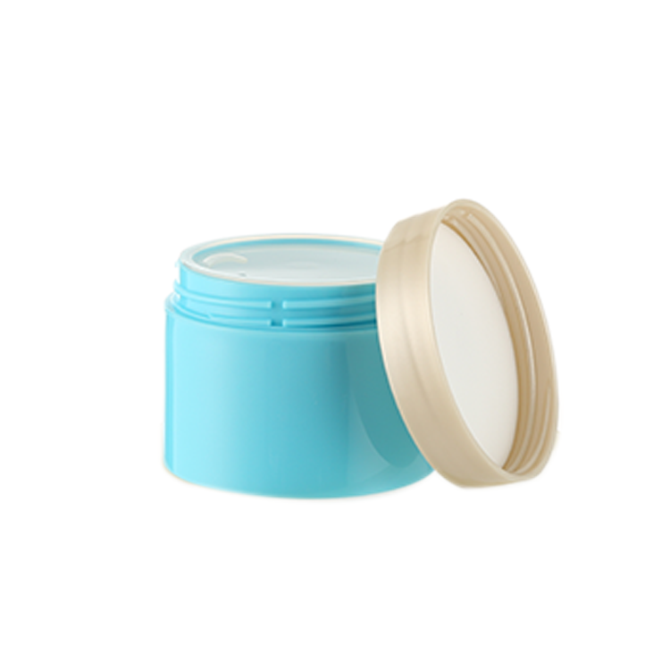 Multiple Colour 50g 100g 200g 500g Empty PP Plastic Cosmetic Cream Jar
