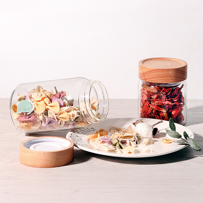 Multiple capacity safe glass jars with screw top lids