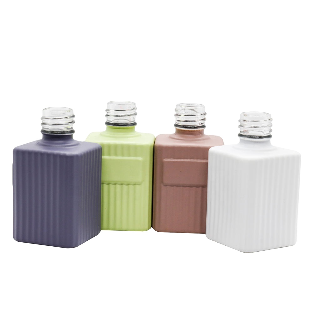 Multiple colors custom painting transparent sticker for wearable nail polish bottles